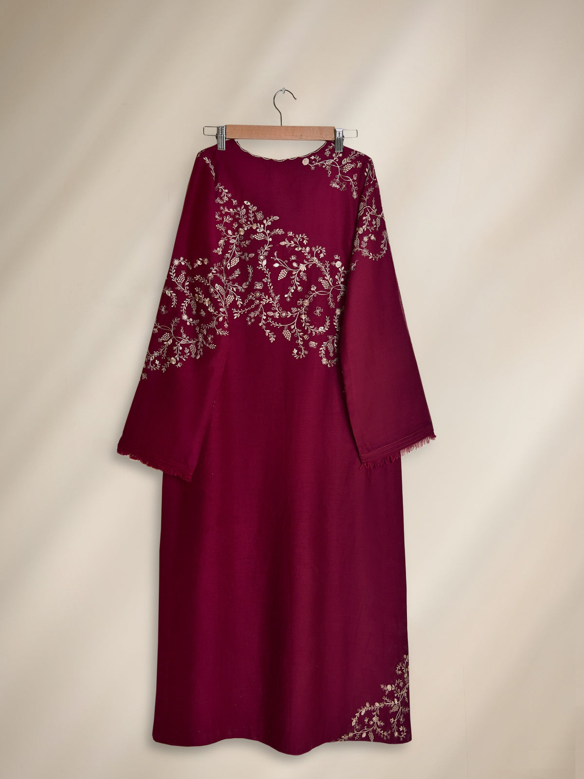 Embroidered Kora Cotton Shirt WS00190