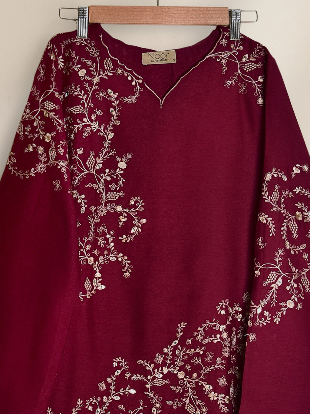 Embroidered Kora Cotton Shirt WS00190