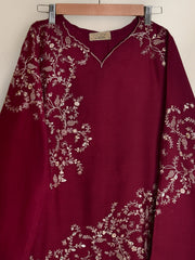 Embroidered Kora Cotton Shirt WS00190