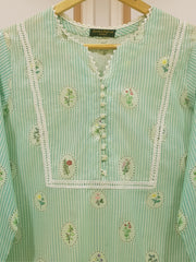 2 PIECE - DIGITAL PRINTED CAMBRIC SUIT S108001