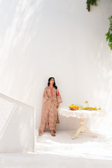2 Piece - Digital Printed Lawn Suit S109217