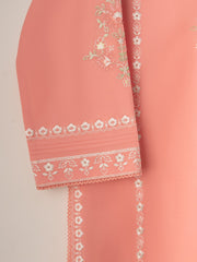 2 Piece - Embroidered Cambric Suit S110744