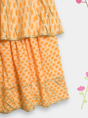 (Kids) - 2 Piece Digital Printed Lawn Suit FKD-031