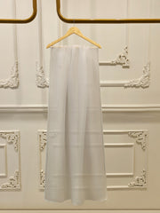 3 Piece - Pure Embroidered Cotton Net Suit S112100