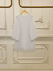 3 Piece - Pure Embroidered Cotton Net Suit S112206