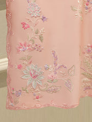 3 Piece- Pure Khadi Silk Embroidered Suit S112326