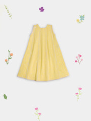 (Kids) 2 Piece - Embroidered Cambric Suit FKD-093
