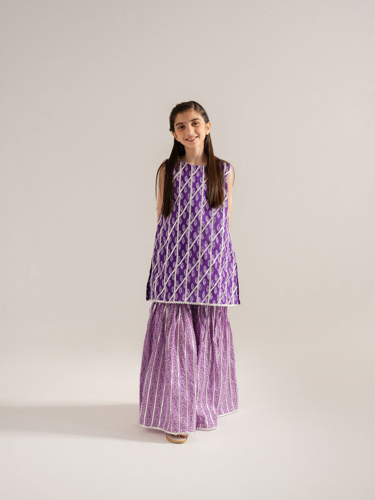 Agha Noor (Kids) - 2 Piece Digital Printed Lawn Suit FKD-030, view 1