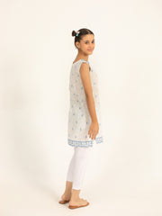 (Kids) 2 Piece - Embroidered Lawn Suit FKD-083