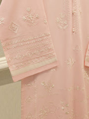 2 Piece - Embroidered Cambric Suit S112407