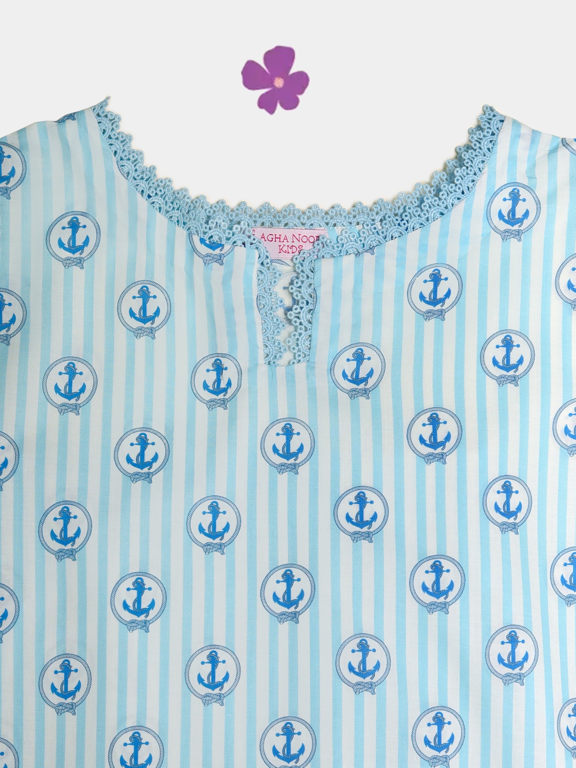 (Kids) - 2 Piece Digital Printed Lawn Suit KD-100 Secondary image