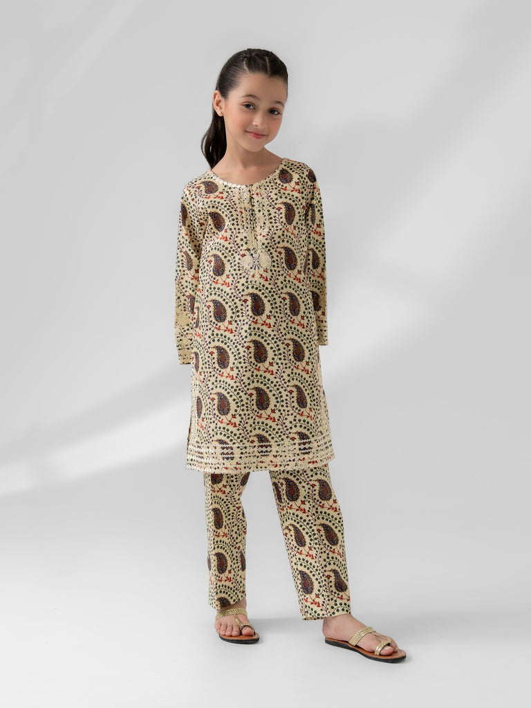 Agha Noor (Kids) - 2 Piece Digital Printed Lawn Suit FKD-081, view 1