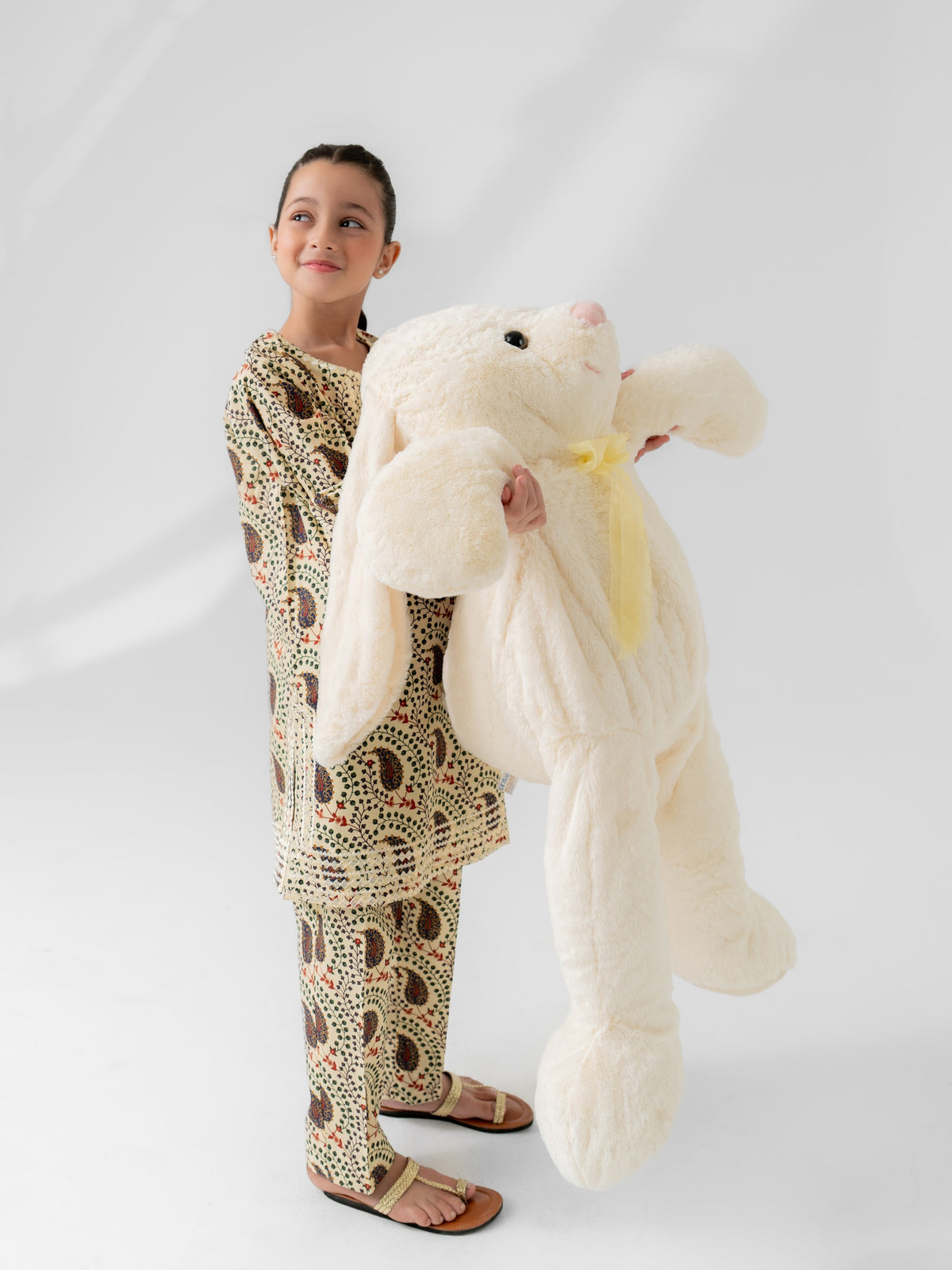(Kids) - 2 Piece Digital Printed Lawn Suit FKD-081