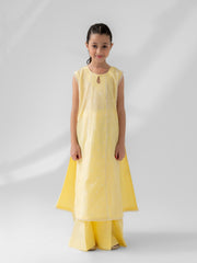 (Kids) 2 Piece - Embroidered Cambric Suit FKD-093