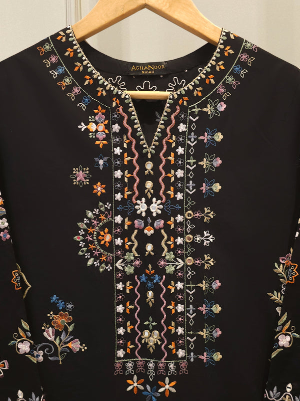 2 Piece - Embroidered Cambric Suit  S112805