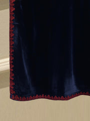2 Piece - Embroidered Velvet Suit S112861