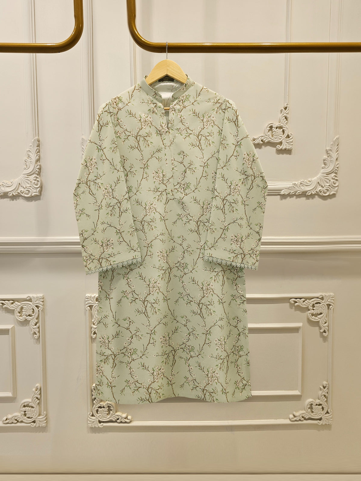 2 Piece - Digital Printed Cambric Suit S112888