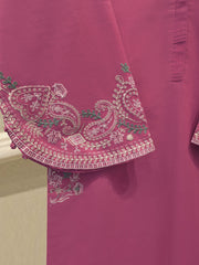 2 Piece - Embroidered  Khaddar Suit S112931