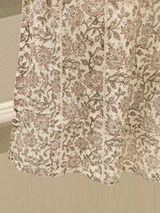 3 Piece - Hand Block Printed Kora Cotton Suit  S112945