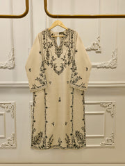 2 Piece- Pure Korean Silk Embroidered Suit S112971