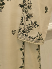 2 Piece- Pure Korean Silk Embroidered Suit S112971
