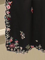 3 Piece- Pure Khaddi Silk Embroidered Suit S112991