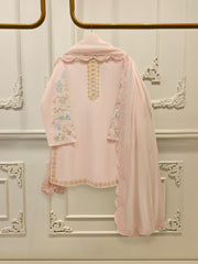2 Piece - Embroidered Cambric Suit  S113008