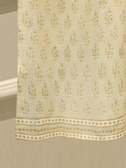 3 Piece - Hand Block Printed Kora Cotton Suit  S113075