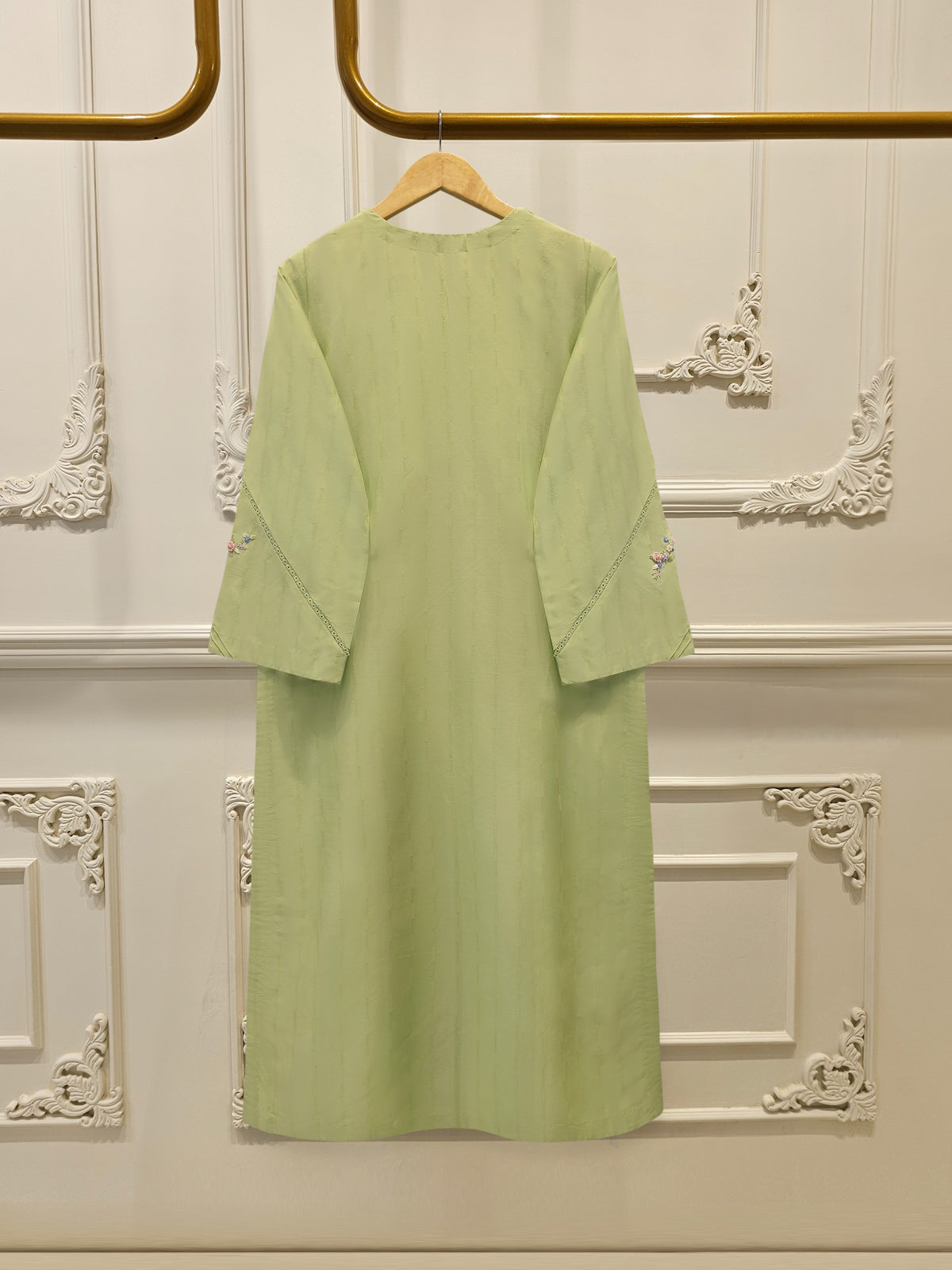 2 Piece - Embroidered Cambric Suit WS00241