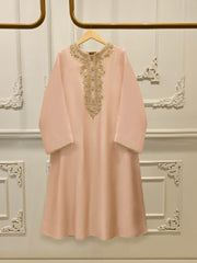 Pure Embroidered Sheesha Silk Shirt S113360