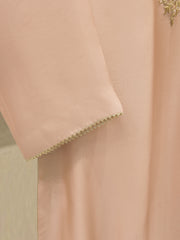 Pure Embroidered Sheesha Silk Shirt S113360