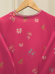 3 Piece - Digital Printed Embroidered  Cambric Suit S113357