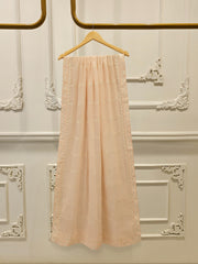 (Unstitched) 3 Piece - Pure Embroidered Cotton Net Suit S113609