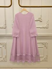 Pure Embroidered Cotton Net Shirt S113802