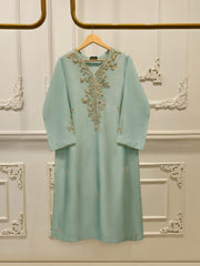 Pure Embroidered Sheesha Silk Shirt S113843