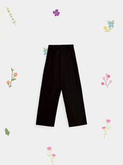 (Kids) 2 Piece - Embroidered Cotton Net Suit KD095