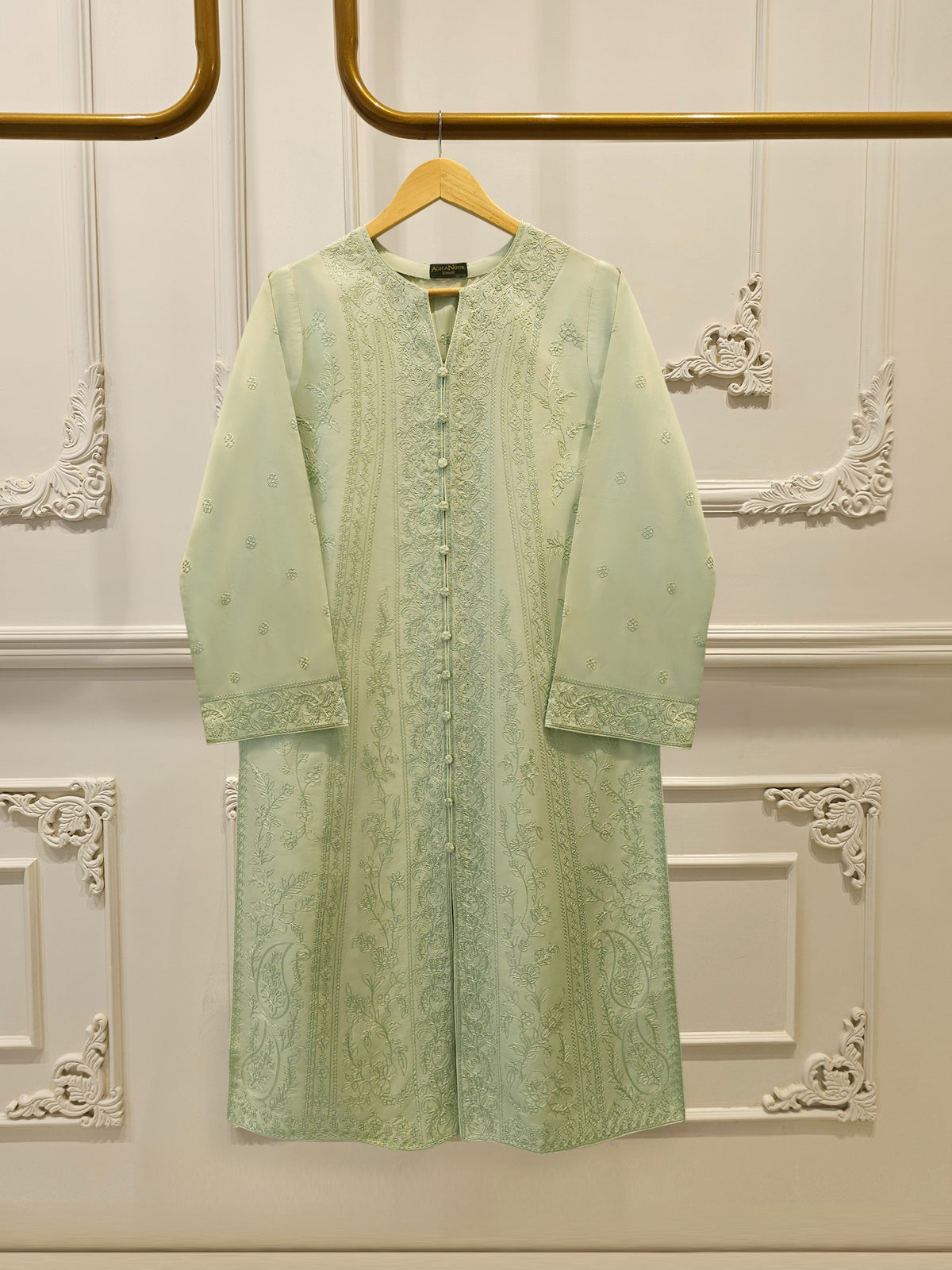 2 Piece - Embroidered Cambric Suit S113768