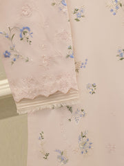 2 Piece - Embroidered Cambric Suit S114118