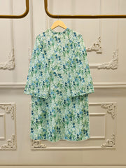 Digital Printed  Cambric Shirt S114107