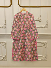 Digital Printed  Cambric Shirt S114152