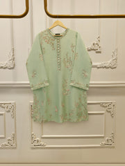 2 Piece - Pure Koren Silk Embroidered Suit S114174