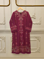 2 Piece - Embroidered Kora Cotton Suit  S114173