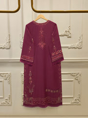2 Piece - Embroidered Kora Cotton Suit  S114173