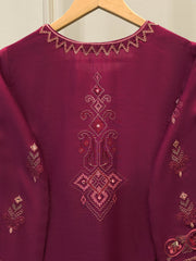 2 Piece - Embroidered Kora Cotton Suit  S114173