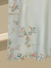 2 Piece- Pure Sheesha Silk Embroidered Suit S114238