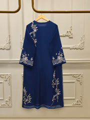 2 Piece- Pure Khaddi Silk Embroidered Suit S114228