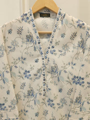 Digital Printed  Cambric Shirt S114243