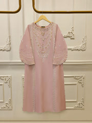 2 Piece- Pure Sheesha Silk Embroidered Suit S114249
