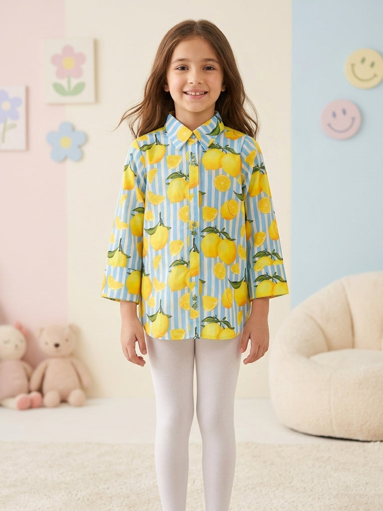 Agha Noor (Kids) Printed Cambric Shirt KD-0041, view 1