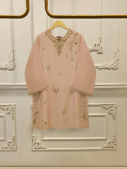 2 Piece- Pure Sheesha Silk Embroidered Suit S114357